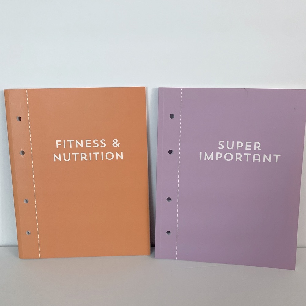 Recollections 2017 Edition (undated) Planner Notebooks Journal Bundle